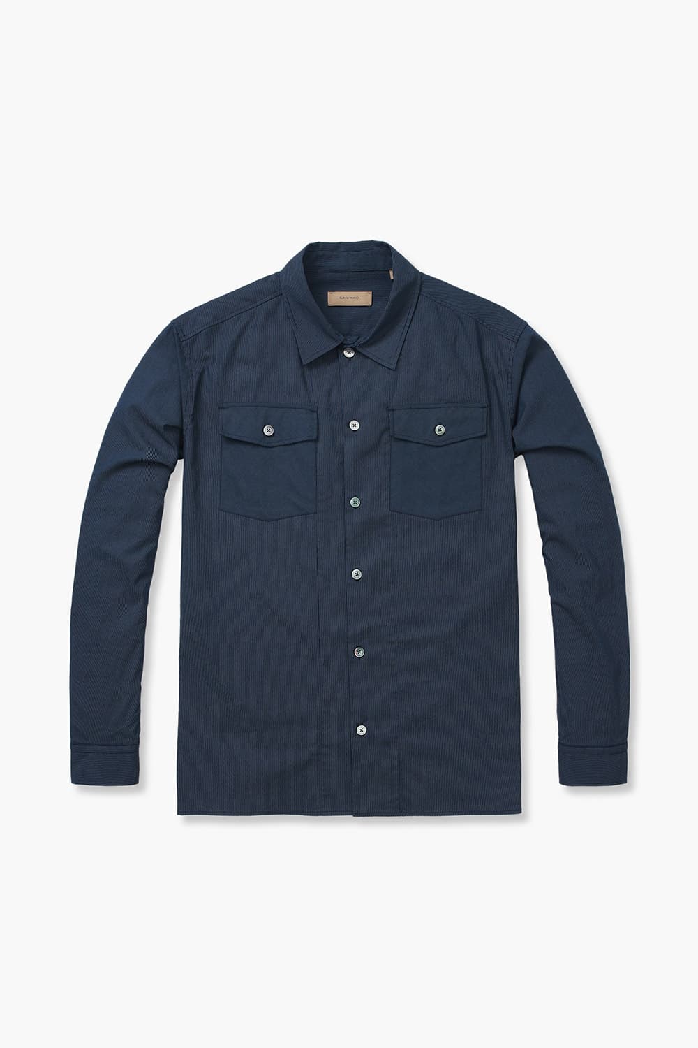 SEFTON 린넨 버튼 다운 투 포켓 셔츠 242 170 0101NBS