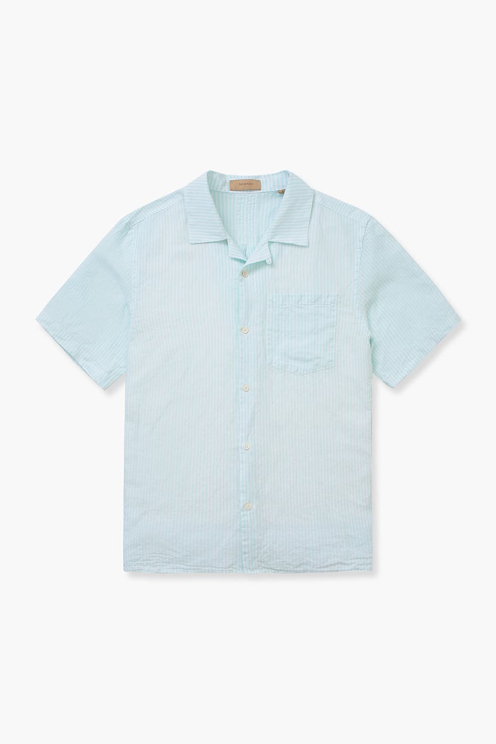 SETH 린넨 스트라이프 테일러드 카라 셔츠 242 173 0115WGS