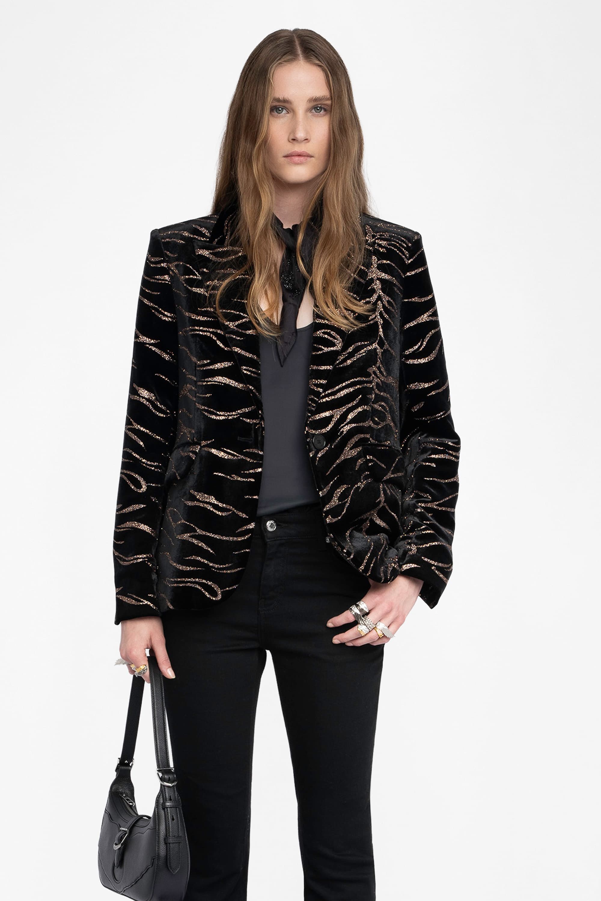 Vavy Velvet Tiger Jacket
