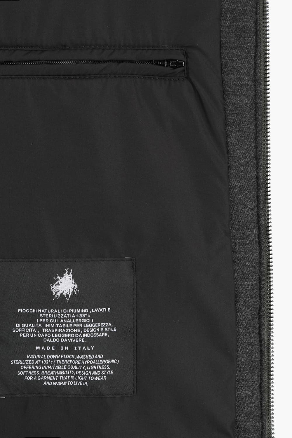 베스트 Suede Goat Leather Vest RE5FMMALE801R79