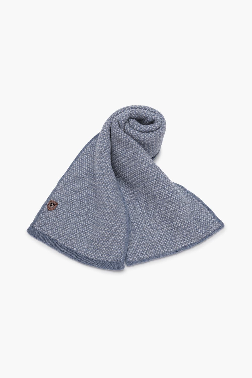 파스텔톤 조직 솔리드 444 캐시미어 쁘띠머플러 블루 TE4FM64EM444TBU