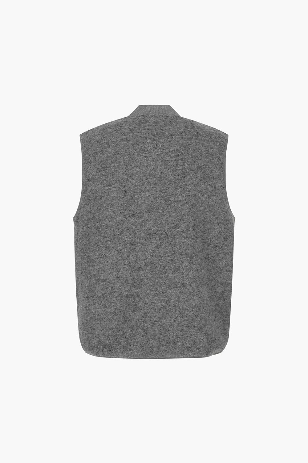 베스트 Relaxed Boiled Wool Vest QE5FMHTOT202Q93