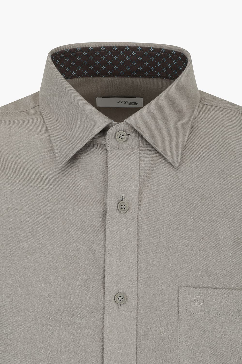 솔리드 기모 배색 732 비즈니스 셔츠 베이지 SE4FM12LS732SBE