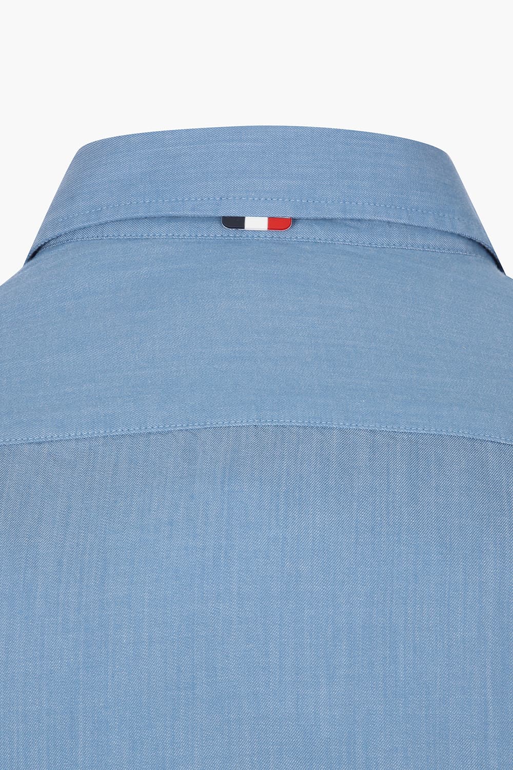 데님 라이크 트리콜로르 332 뉴 캐주얼 핏 셔츠 블루 SE5SM21LS332SBU