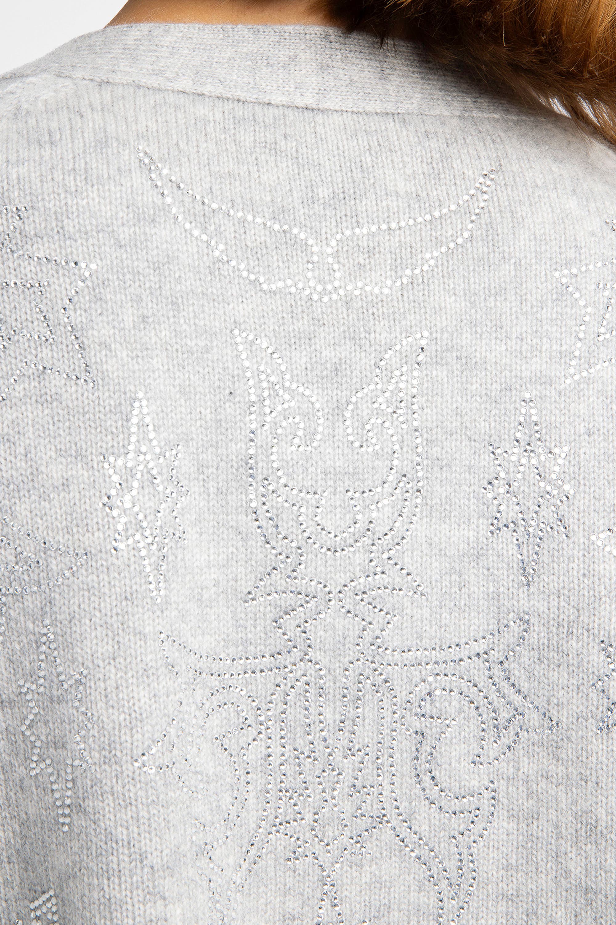 Mirkaz Strass Cashmere Cardigan