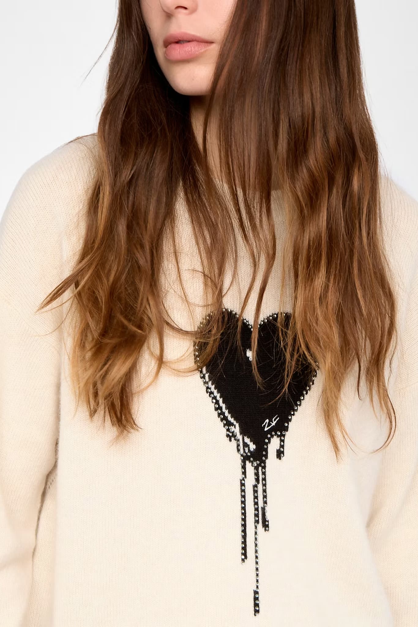 Markuz Heart Cashmere Sweater