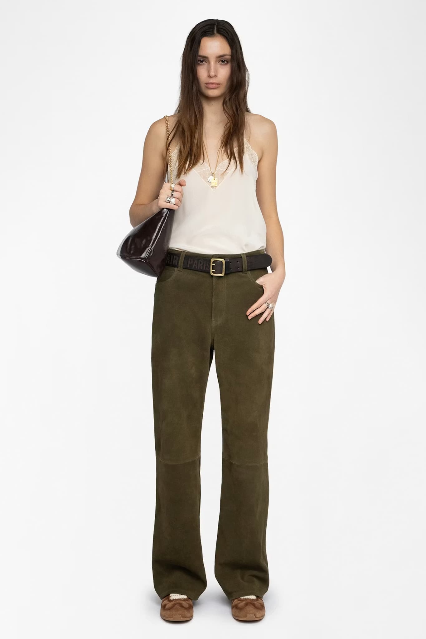 Evy Suede Pants