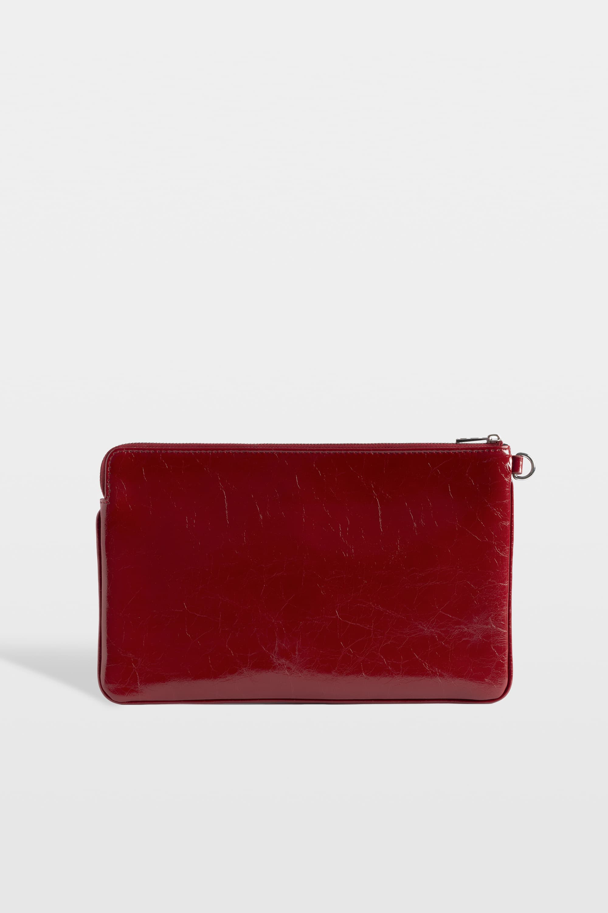 Angel Leather Clutch