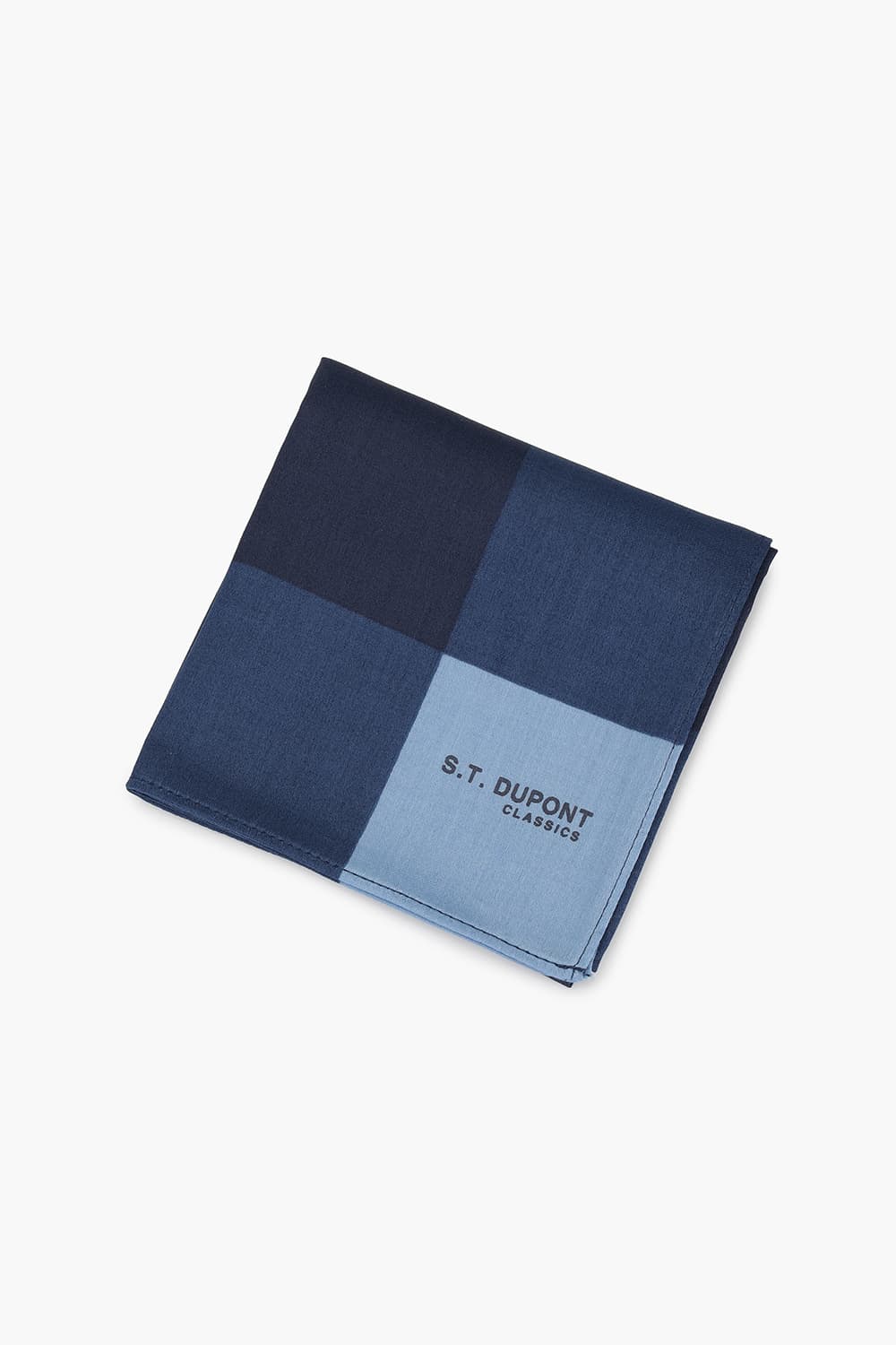 컬러 블록 1006 코튼 손수건 네이비 SE5FMA381006SNY