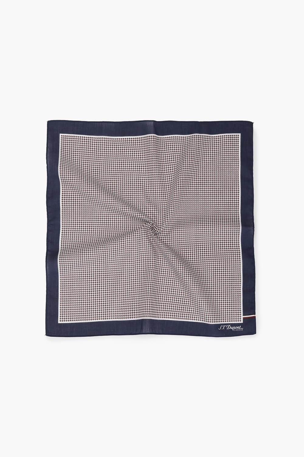 하운드투스 체크 1003 코튼 손수건 네이비 SE5FMA381003SNY