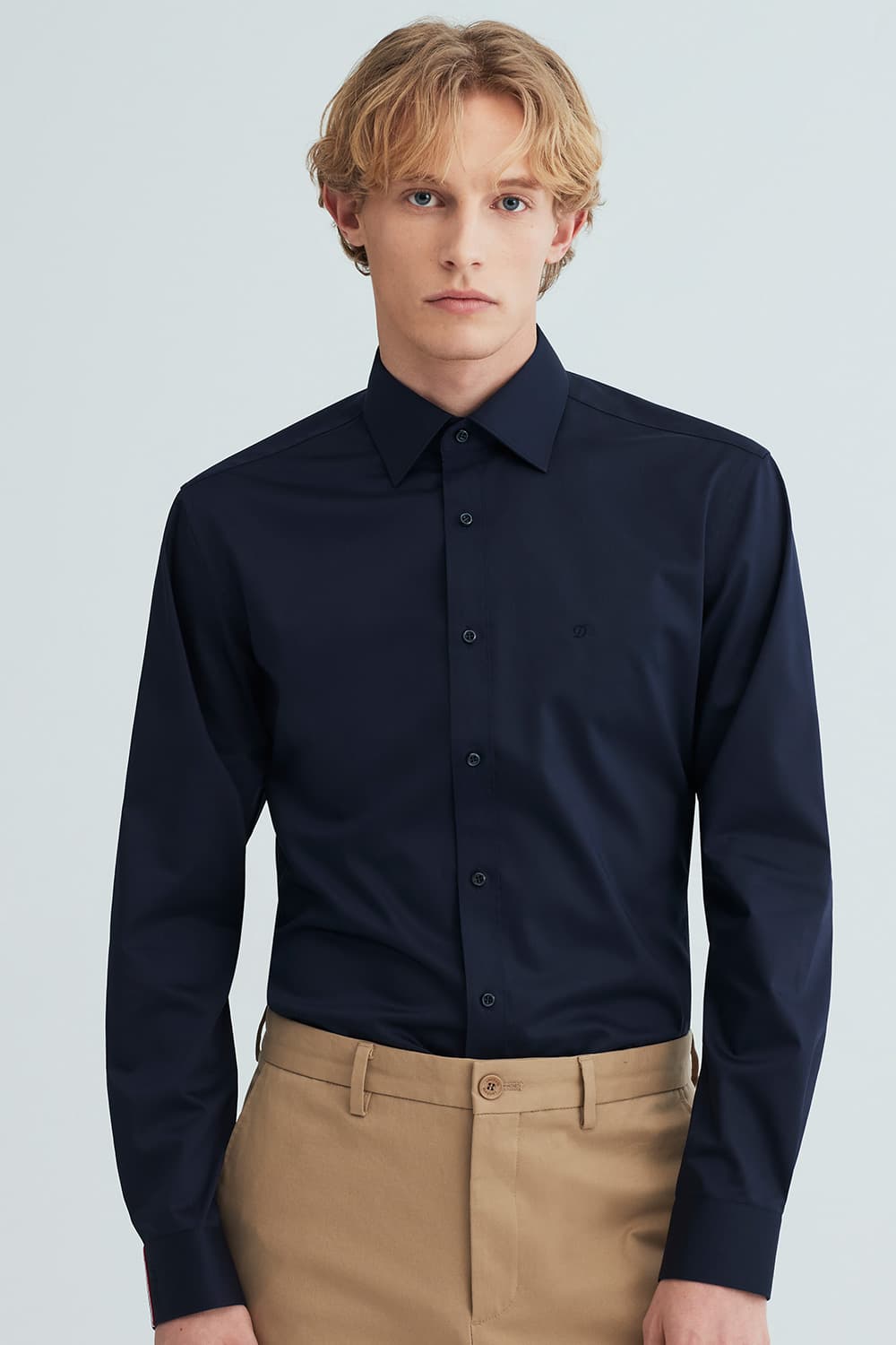 트리콜로르 953 컴포터블 셔츠 네이비 SE6SM22LS953SNY