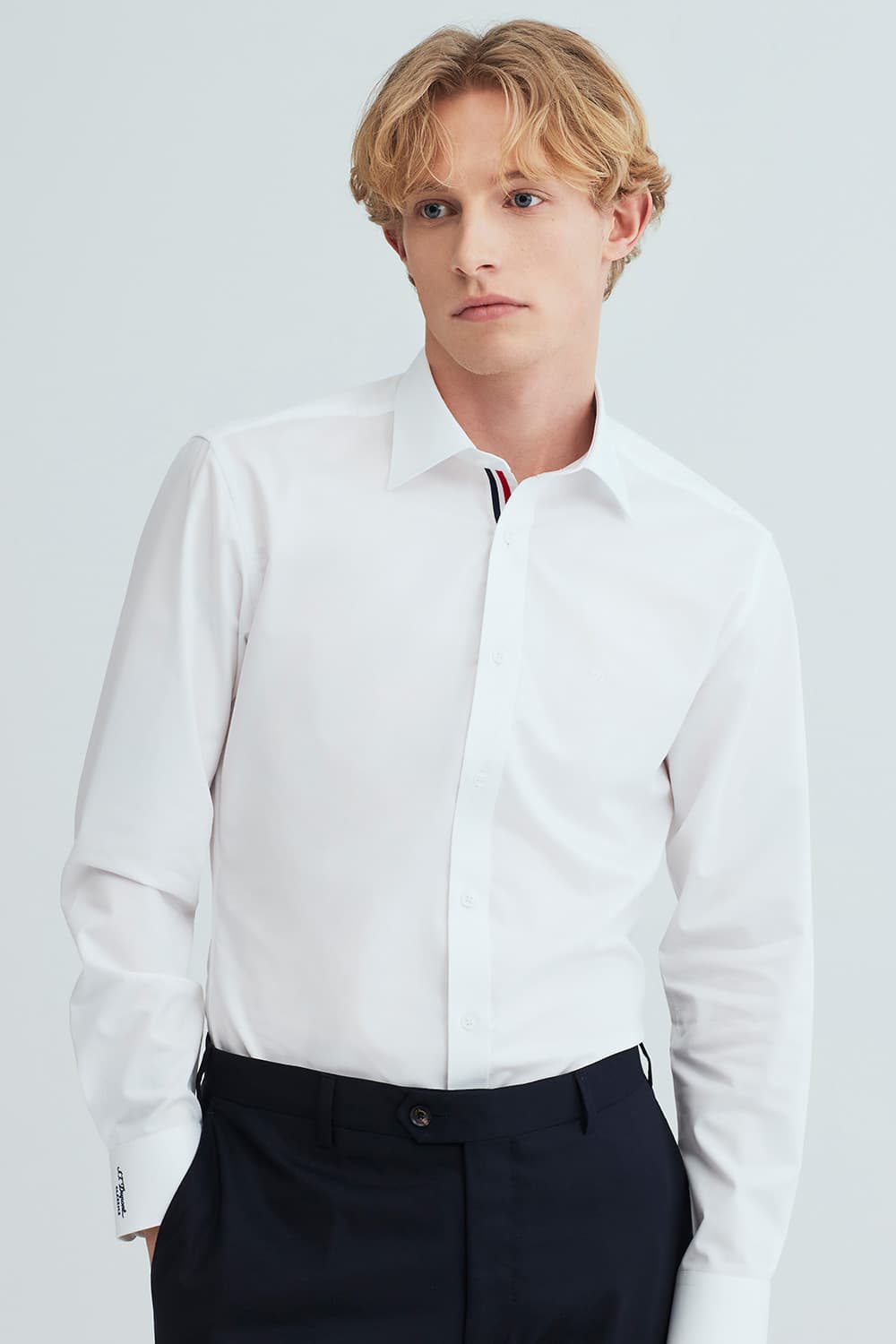 히든 트리콜로르 951 컴포터블 셔츠 화이트 SE6SM22LS951SWH