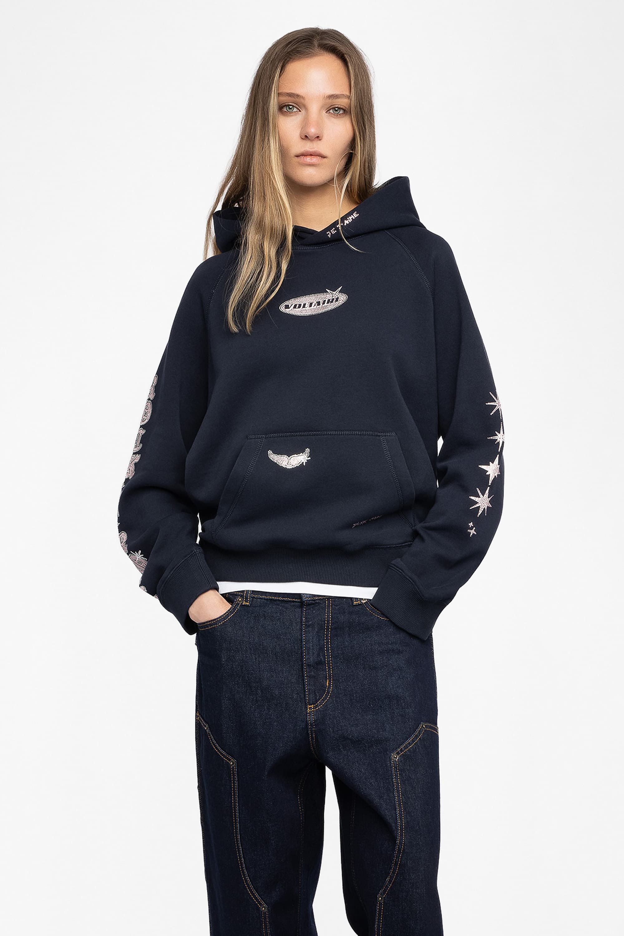 Georgy Strass Hoodie