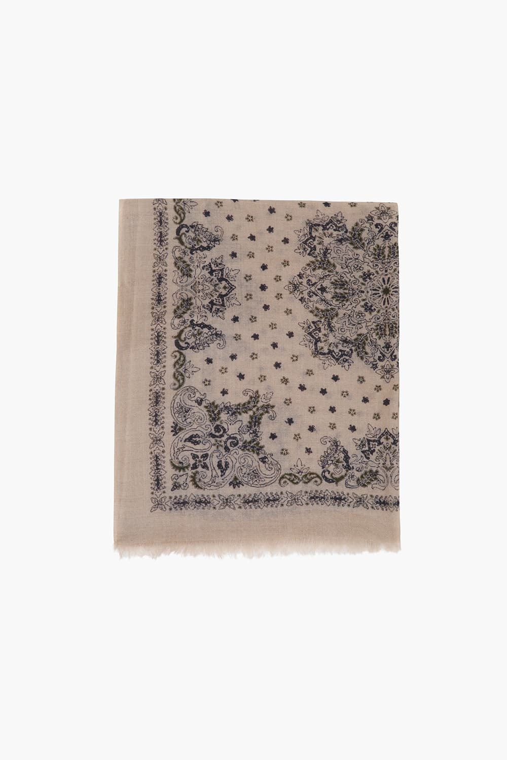 Bandana Wool Scarf QE5FMHTSC102Q15