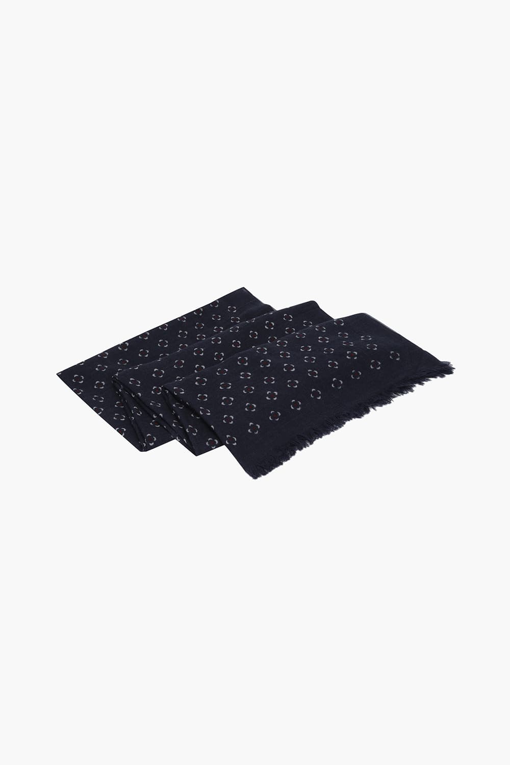 Indigo Wool Scarf QE5FMHTSC201Q66