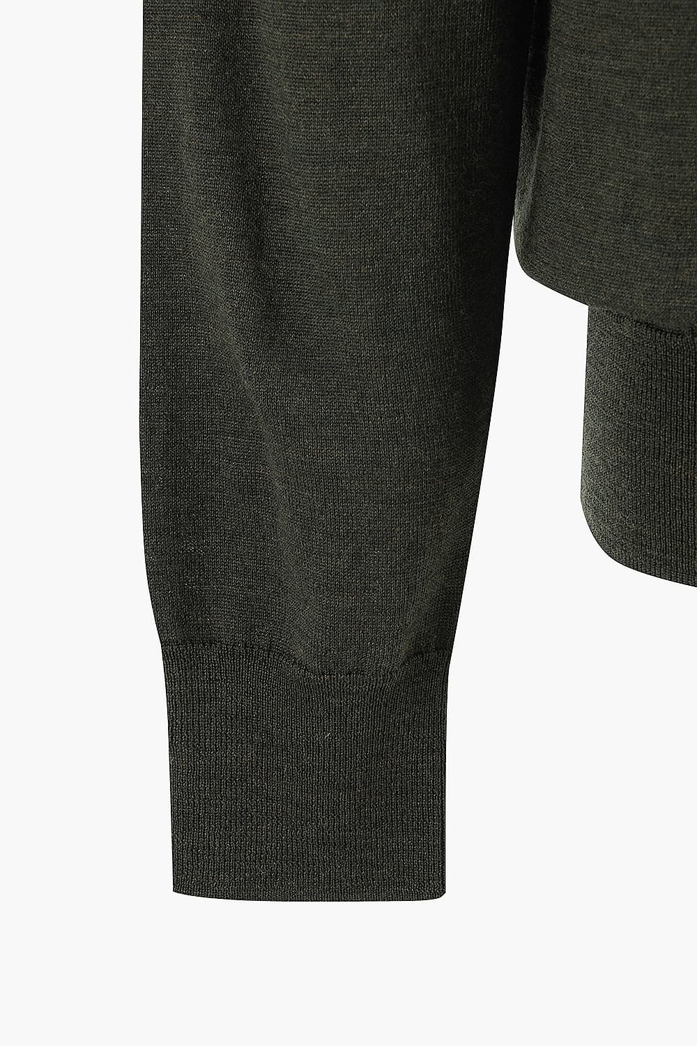 Basic Crew Neck Wool Knit QE5FMHTKN101Q79