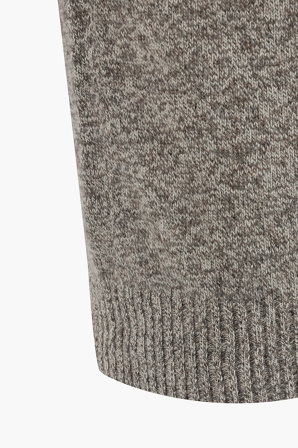 Seamless Turtle Neck Wool Knit QE5FMHTKN103Q80