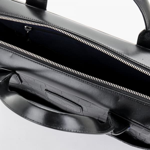 라인D 크로코 댄디 도큐먼트홀더 블랙 CG181063Z