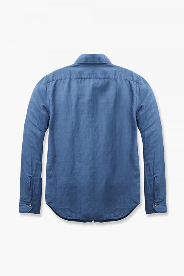 린넨믹스 셔츠자켓 네이비 RE0SMBASH202R65