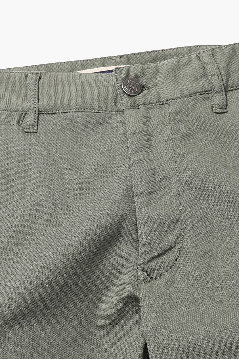 코튼 슬림팬츠 카키 RE2SMBAPT301R77