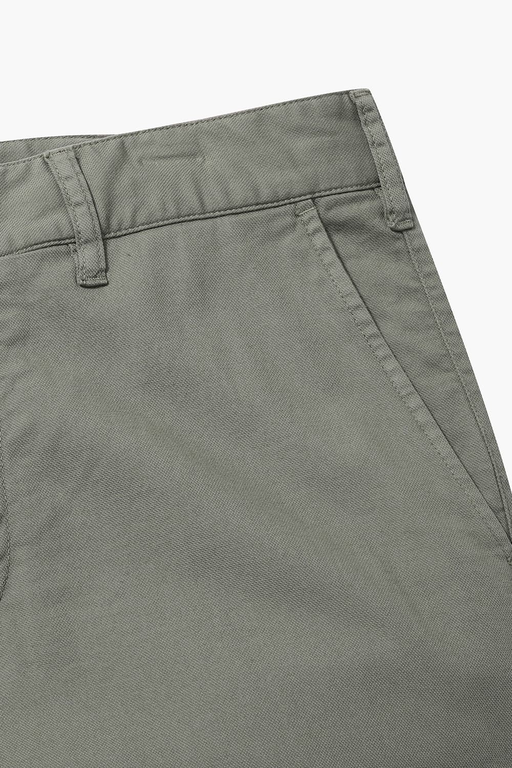 코튼 슬림팬츠 카키 RE2SMBAPT301R77