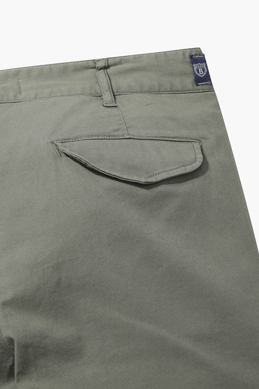 코튼 슬림팬츠 카키 RE2SMBAPT301R77