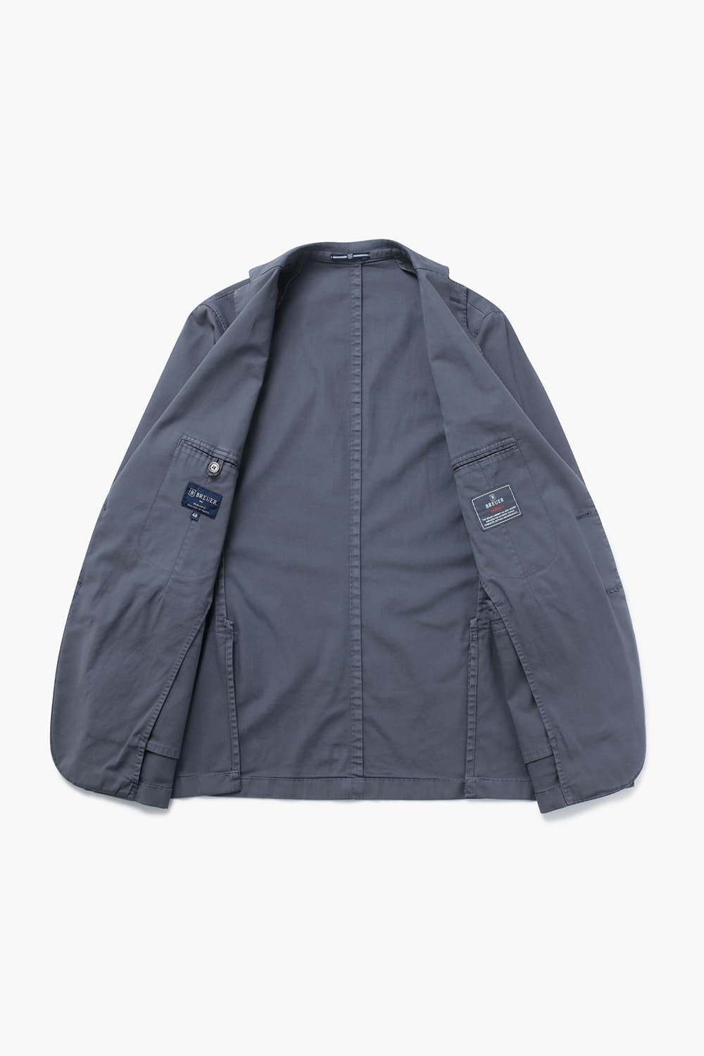 가먼트다잉 코튼 셋업 자켓 그레이 RE2FMBAJA101R95