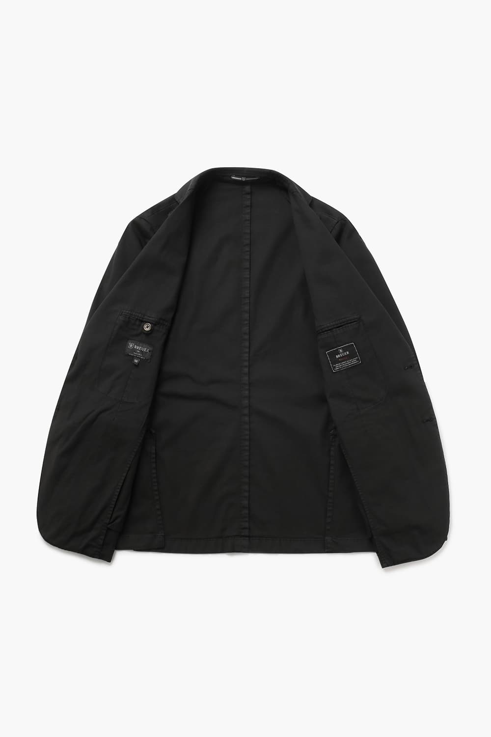 가먼트다잉 코튼 셋업 자켓 블랙 RE2FMBAJA101R99