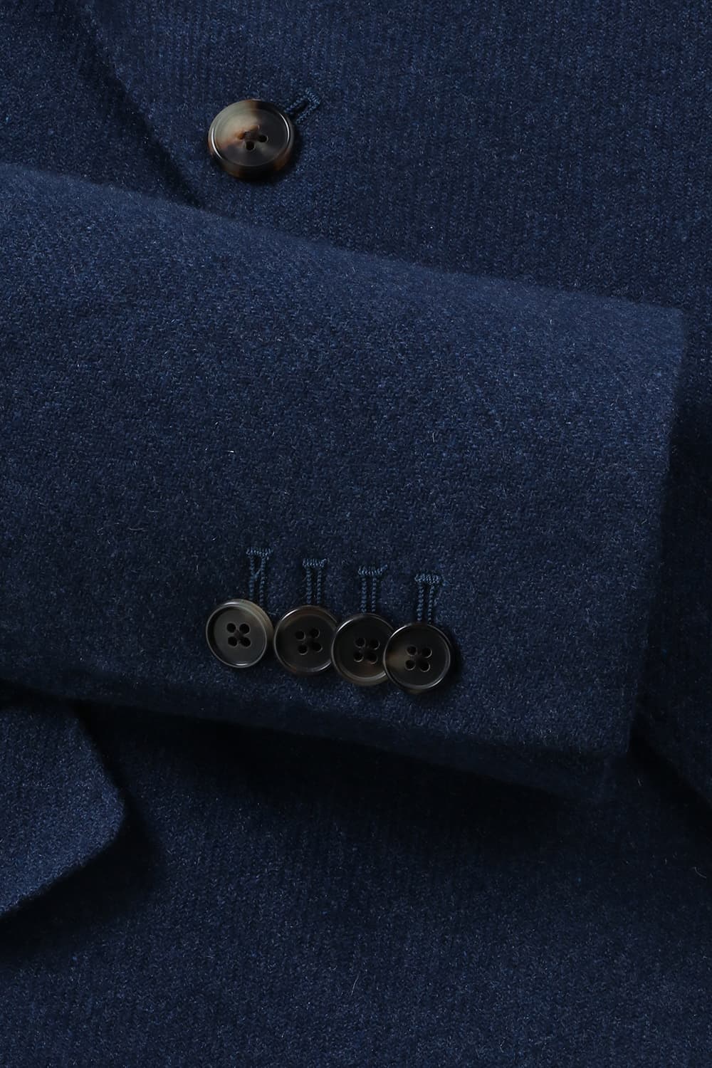 캐시미어 혼방 솔리드 자켓 블루 RE2FMBAJA206R64