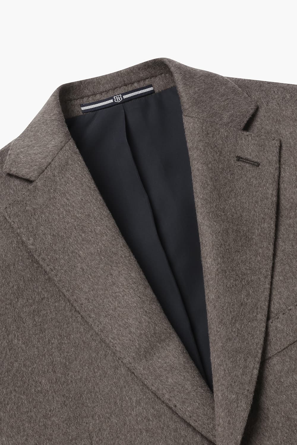 울 솔리드 자켓 브라운 RE2FMBAJA207R86