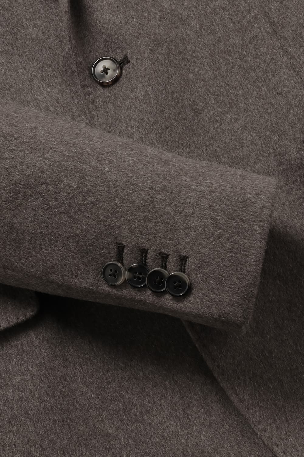 울 솔리드 자켓 브라운 RE2FMBAJA207R86