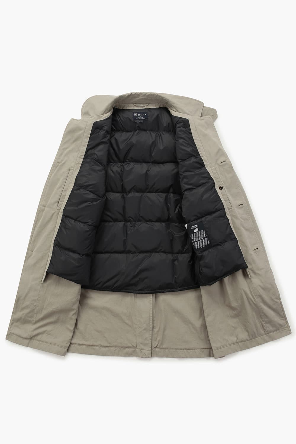 가먼트다잉 다운 트렌치 베이지 RE2FMBAOT103R15