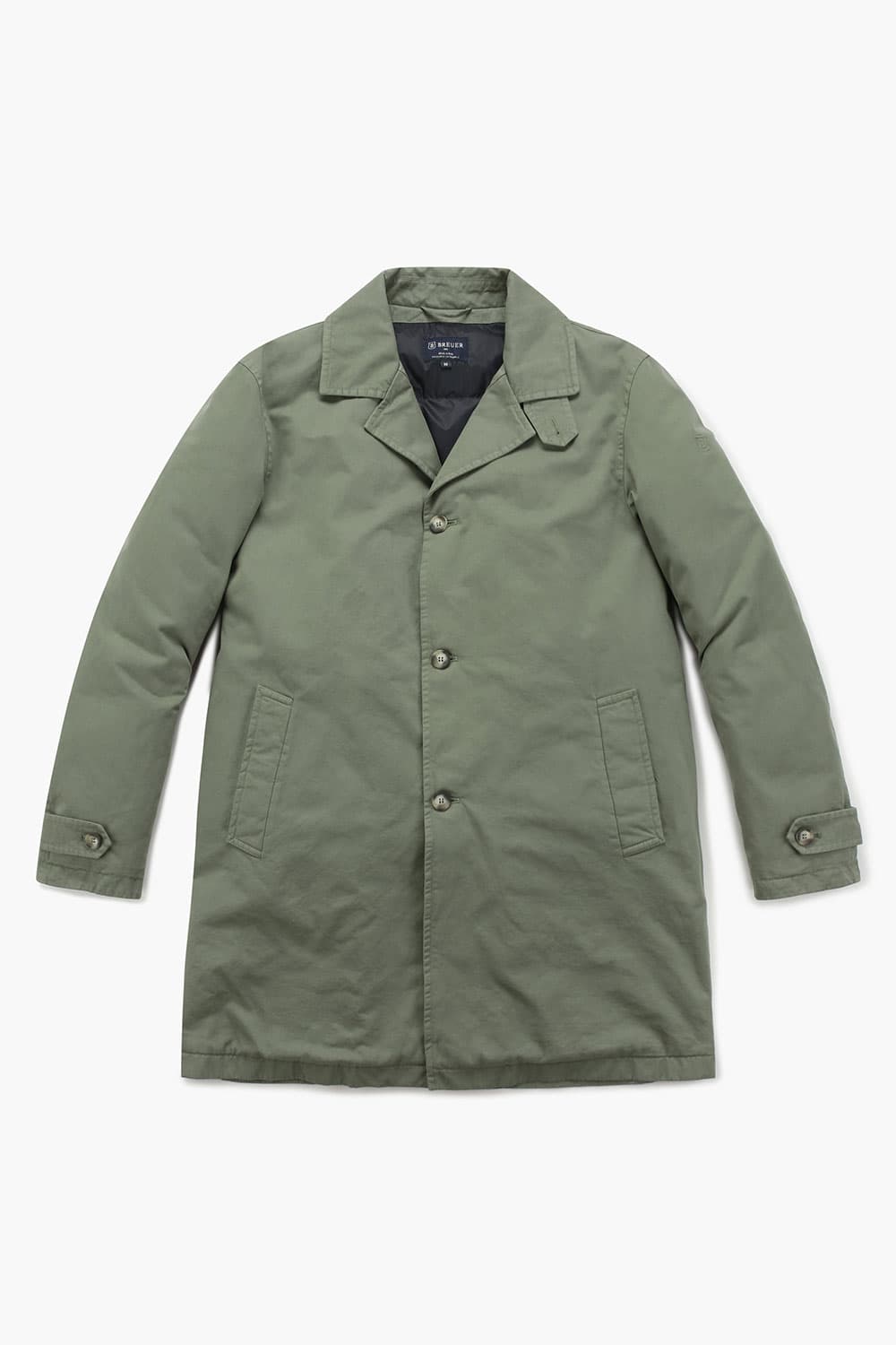 가먼트다잉 다운 트렌치 카키 RE2FMBAOT103R75