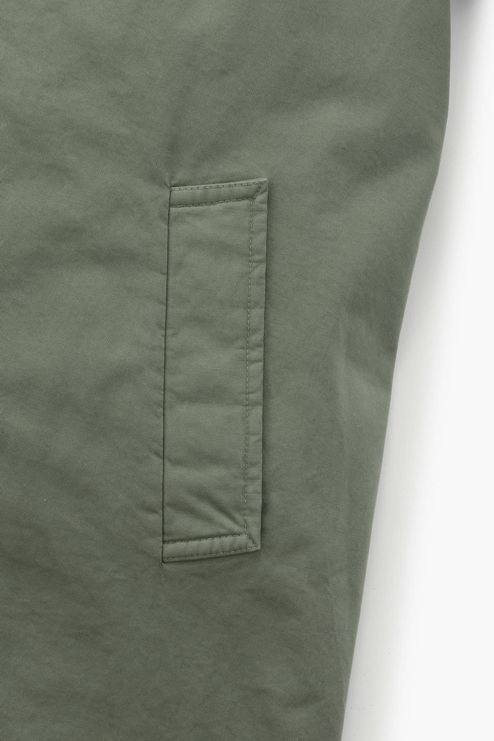 가먼트다잉 다운 트렌치 카키 RE2FMBAOT103R75