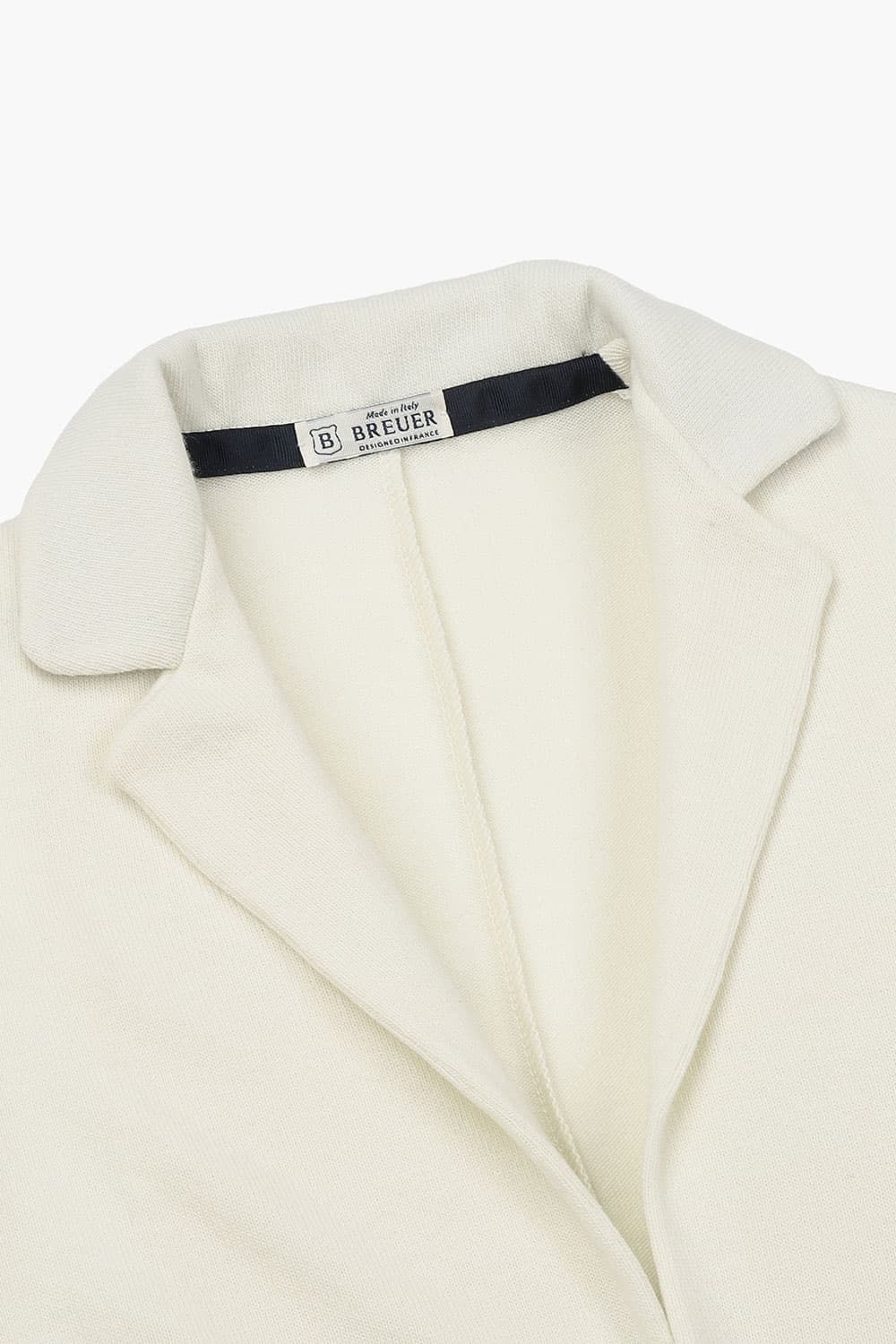 캐시미어 믹스 자켓 스웨터 아이보리 RE2FMBAKN202R10