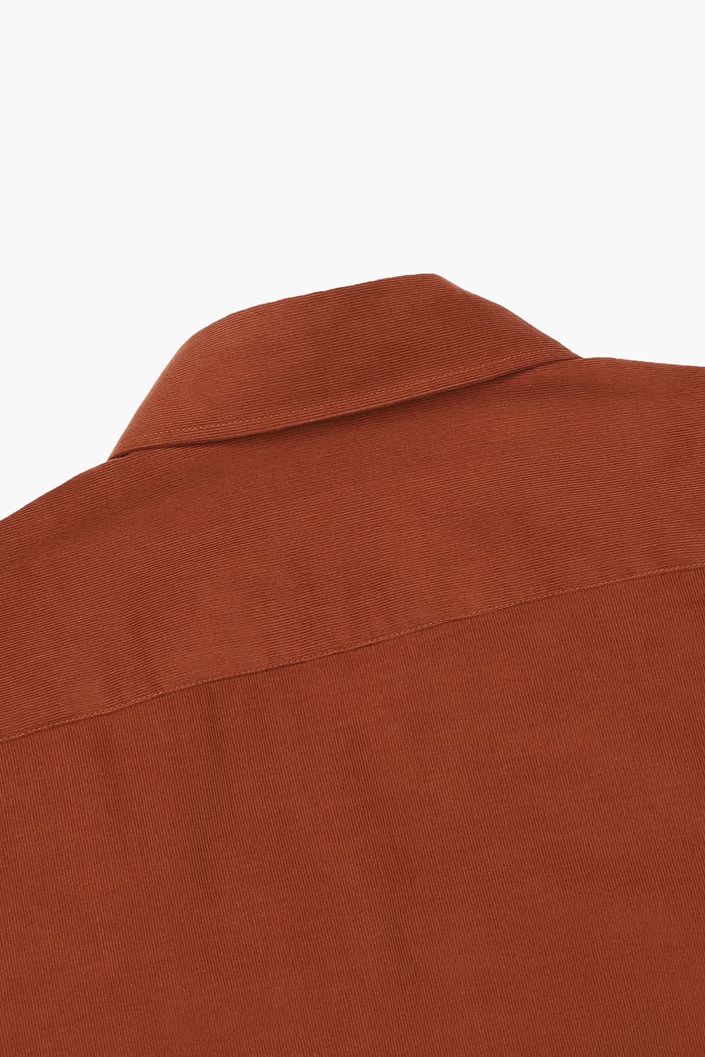 코튼 코듀로이 슬림셔츠 다크 오렌지 RE2FMBASH804R43