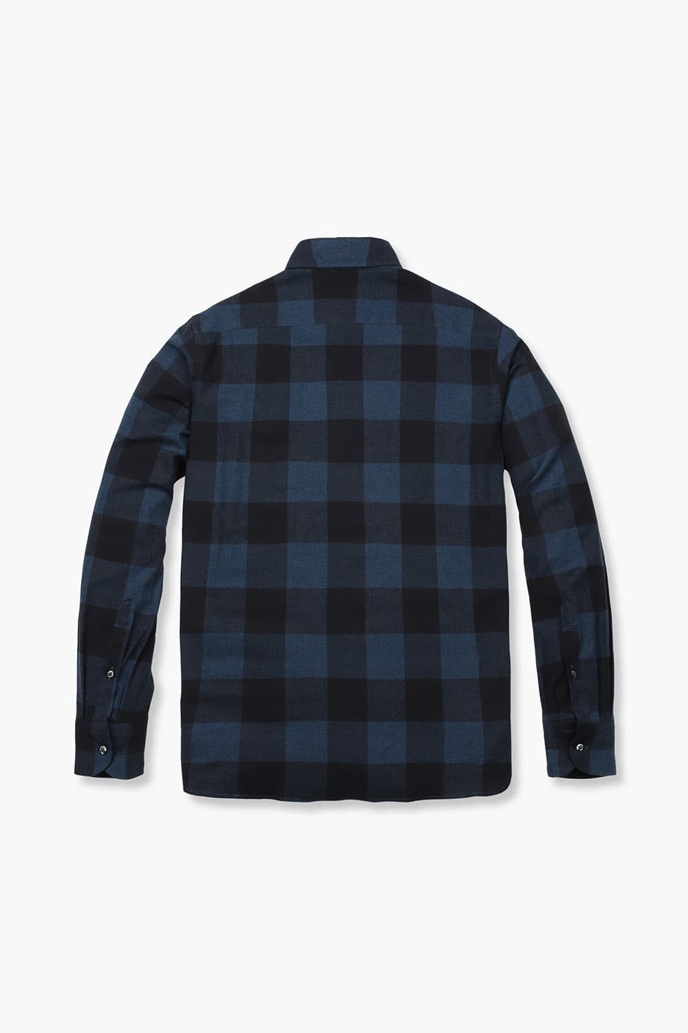 코튼 플라넬 슬림셔츠 네이비 RE2FMBASH802R65