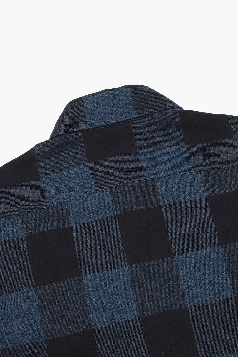 코튼 플라넬 슬림셔츠 네이비 RE2FMBASH802R65