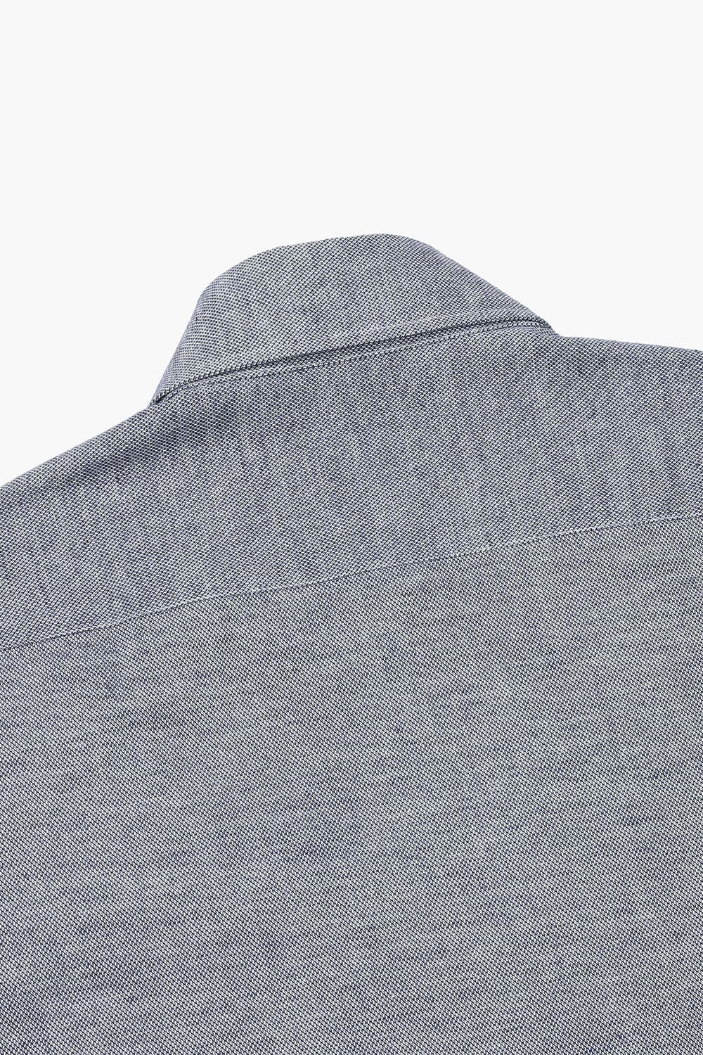 코튼 플라넬 슬림셔츠 네이비 RE2FMBASH803R63