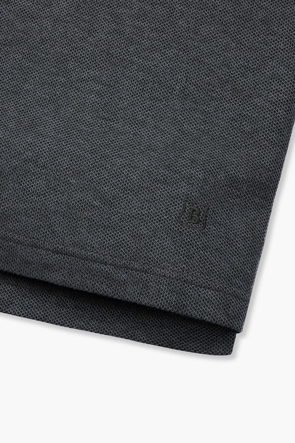 캐시미어 믹스 폴로 티셔츠 그레이 RE2FMBAPO101R95