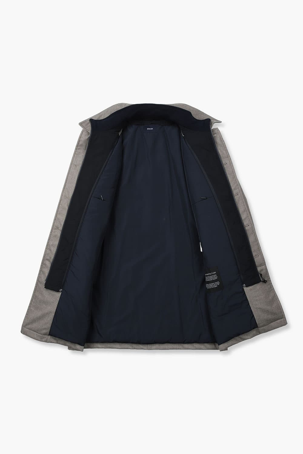 울 라이트 패딩 트렌치 베이지 RE2FMBAOT807R15