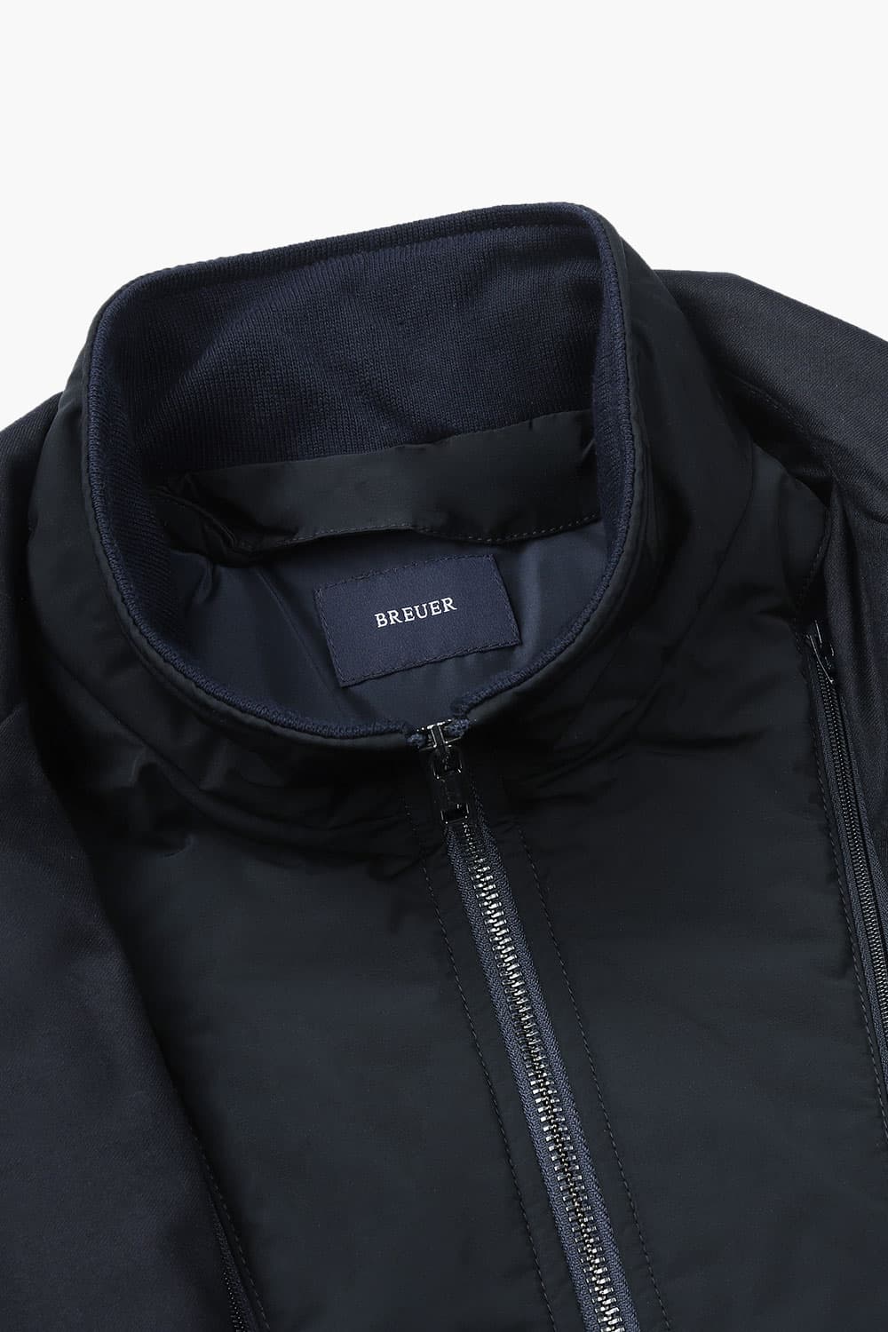 울 라이트 패딩 트렌치 네이비 RE2FMBAOT807R66