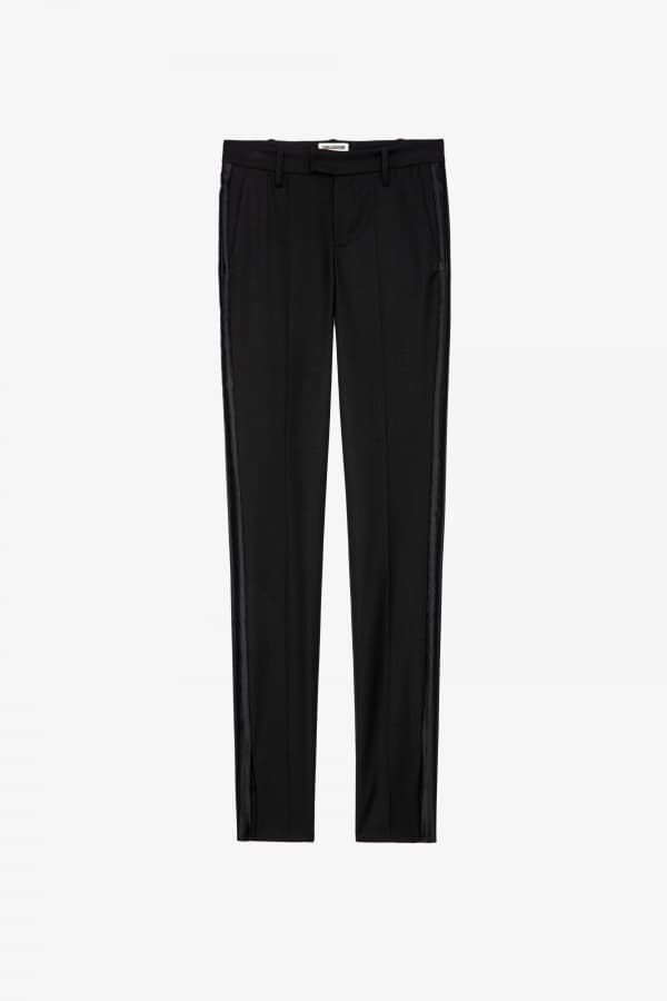 Prune Slit Pants