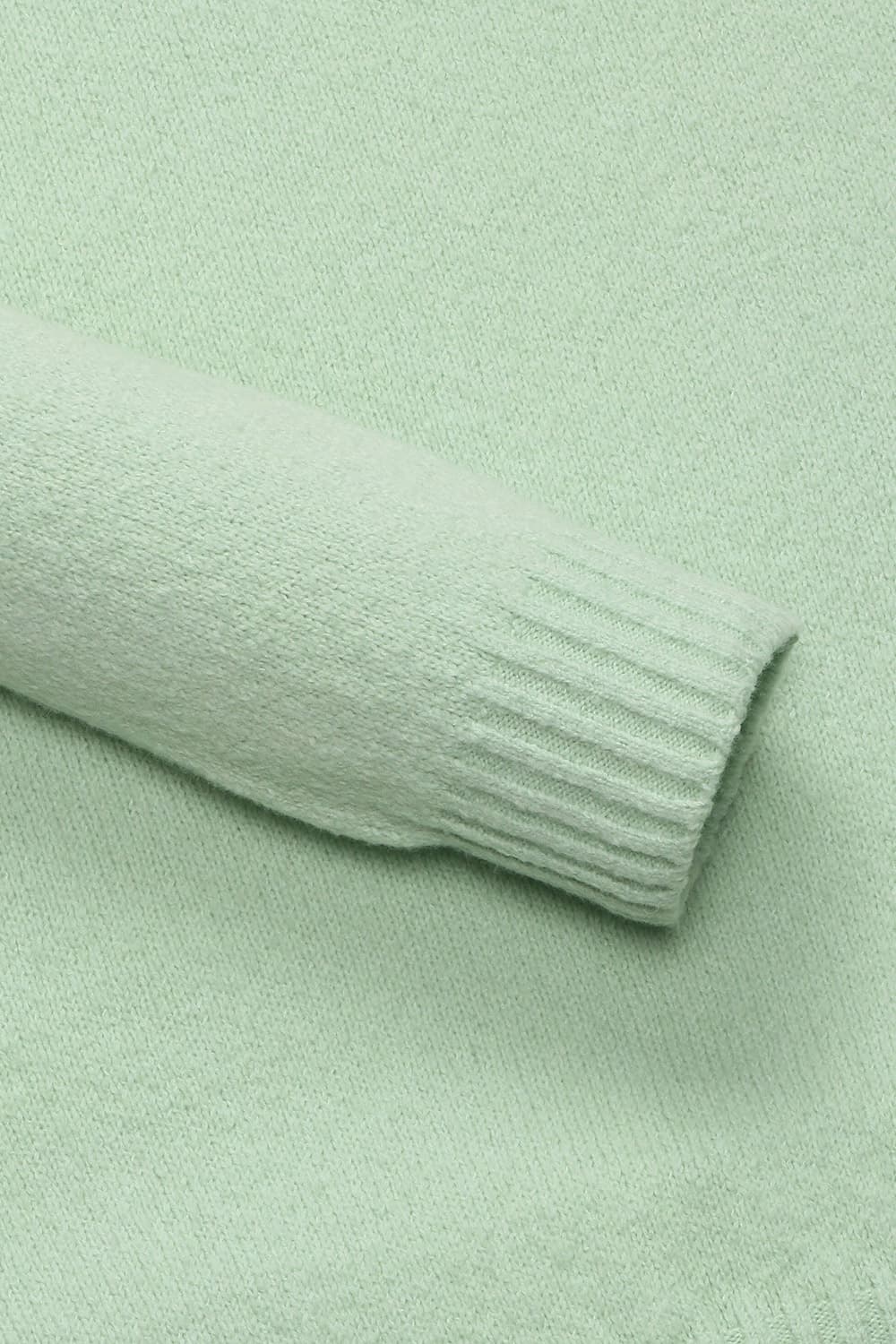 코튼믹스 후드 니트 라이트 그린 RE3SMBAKN102R70