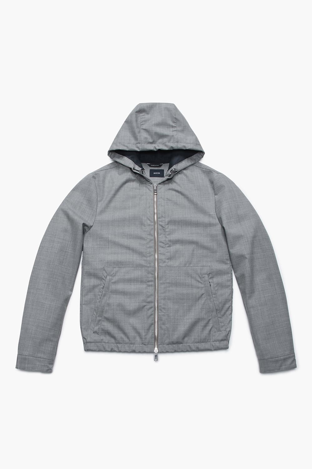 울폴리 믹스 후드 블루종 라이트 그레이 RE3SMBAOT802R92