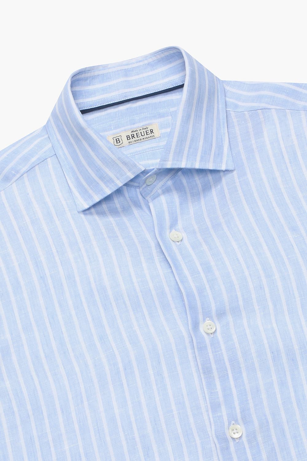 린넨 스트라이프 셔츠 BE050P342402