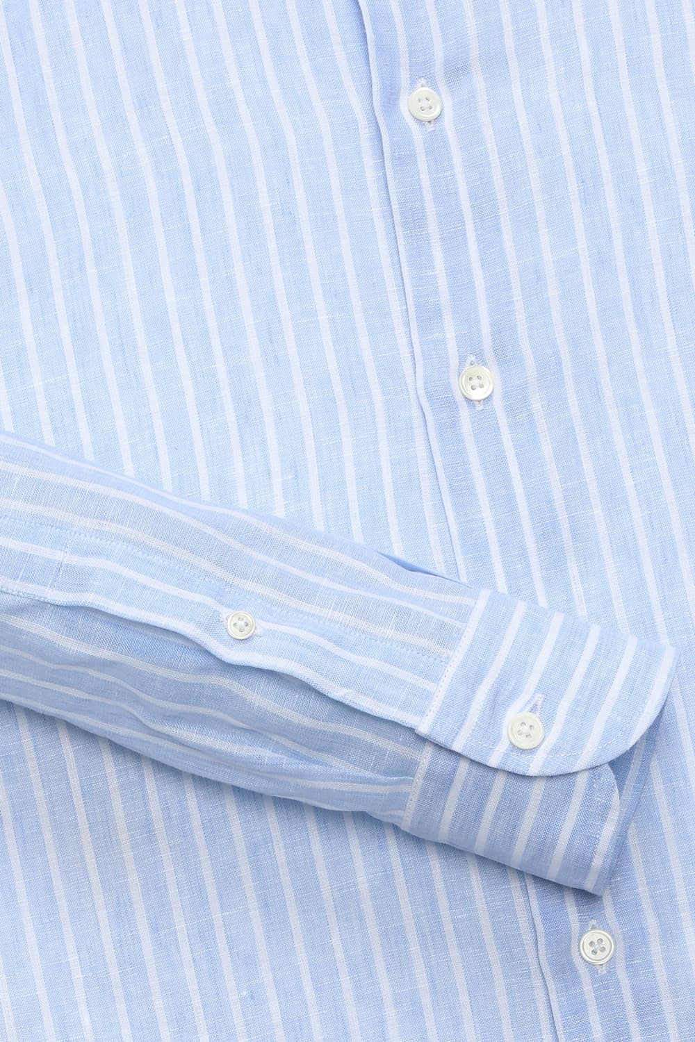 린넨 스트라이프 셔츠 BE050P342402