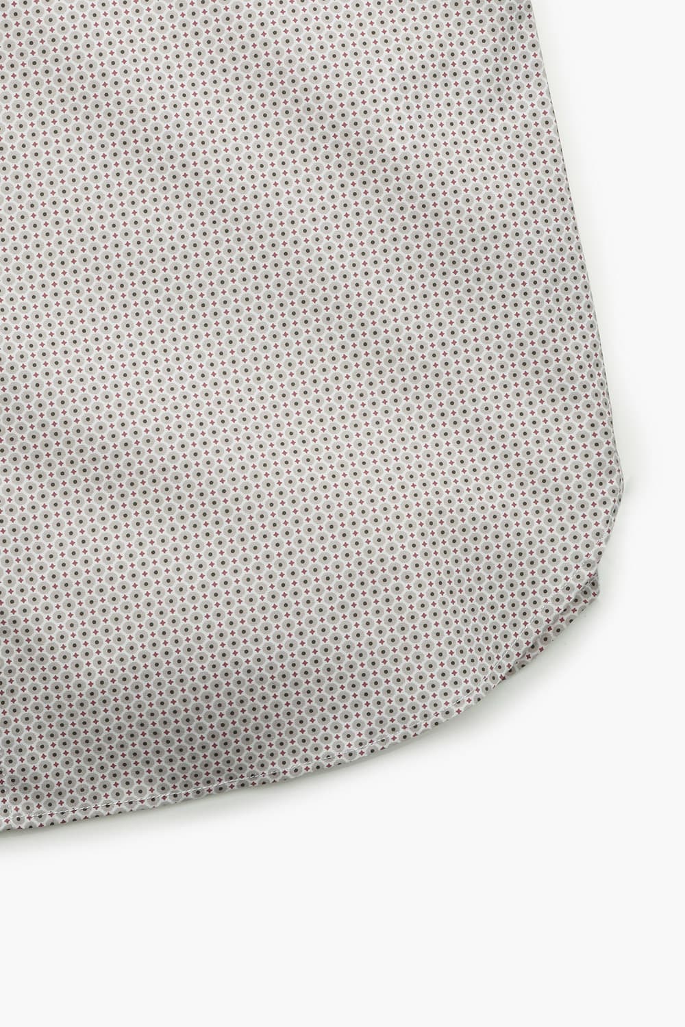 코튼 도트 패턴 반소매 셔츠 23SK11EEE