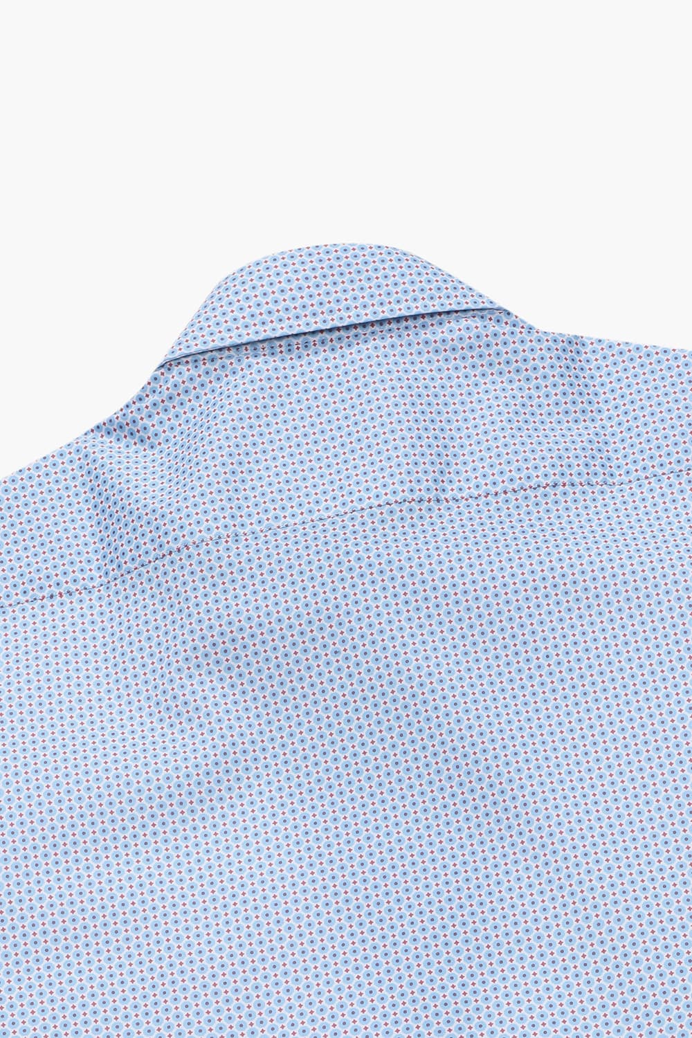 코튼 도트 패턴 반소매 셔츠 23SK11AAA