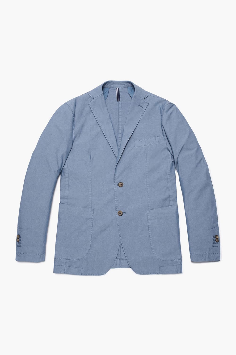 가먼트다잉 코튼믹스 베이직 자켓 블루 RE3SMBAJA901R62